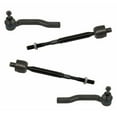 thumbnail image 1 of 4pcs Front Inner Outer Tie Rods Left Driver Right Passenger Side for Nissan for Versa 1.6L 2012-2019 for Versa Note 1.6L 2014-2019 4pcs PSA66982, 1 of 1