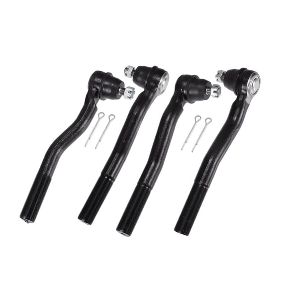 4pcs Front Lower Upper Inner Outer Tie Rod Ends Suspension Steering Tie Rod End for Jeep Grand Cherokee