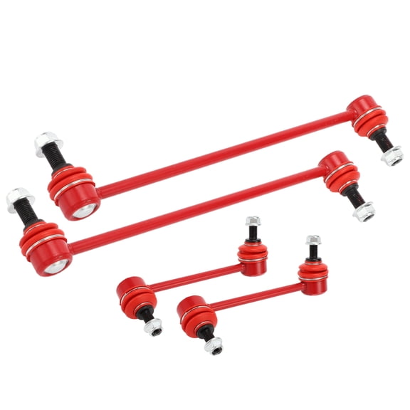 4pcs Front Rear Sway Bar Links StabilizerLink Kit for Honda Pilot for Acura MDX 01-06 Suspension Kit