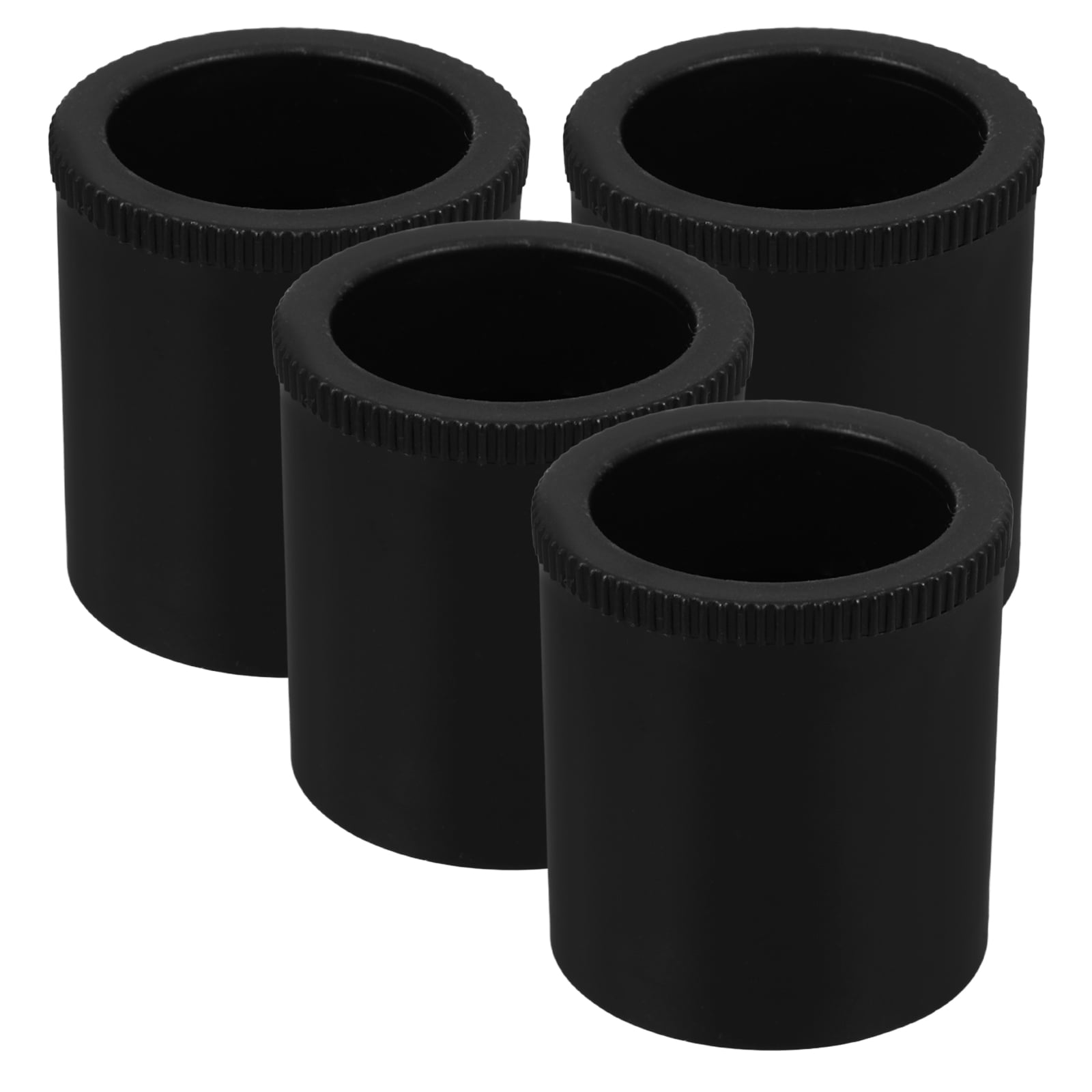 FONDOTIN Adjustable ABS Furniture Riser Legs Black, 4-Pack for Sofas ...