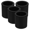 thumbnail image 1 of FONDOTIN Furniture Riser Legs ABS Adjustable Black for Sofas Cabinets Protection 4Pcs, 1 of 7
