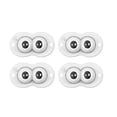 thumbnail image 1 of 4pcs Furniture Caster Self-adhesive Universal Wheel Hardware (Double Ball White) Kitchen Gadgets, 1 of 10