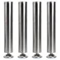thumbnail image 1 of 4pcs Furniture Feet Leg Adjustable Cabinet Sofa Legs Cupboard Coffee Table Bathroom Protect Foot Pads (Solid Steel), 1 of 7