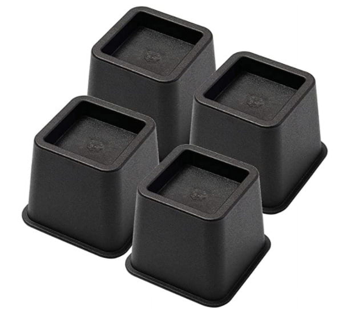 4pcs Furniture Risers Couch Risers Desk Bed Lifts Floor Protectors Sofa