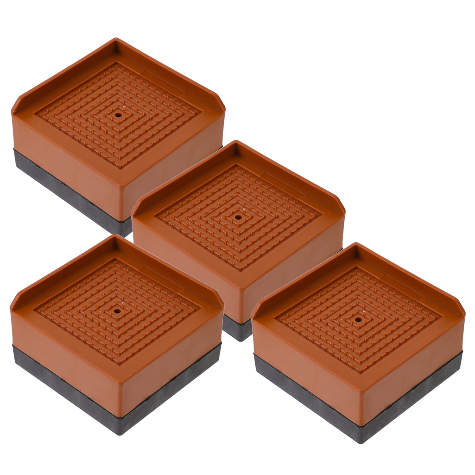4pcs Furniture Risers Heavy Duty Chair Raisers Lifter Bed Risers Heavy