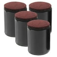 thumbnail image 1 of FONDOTIN Black Carbon Steel Bed Risers 4 Pieces Heavy Duty Furniture Lift for Installation, 1 of 7