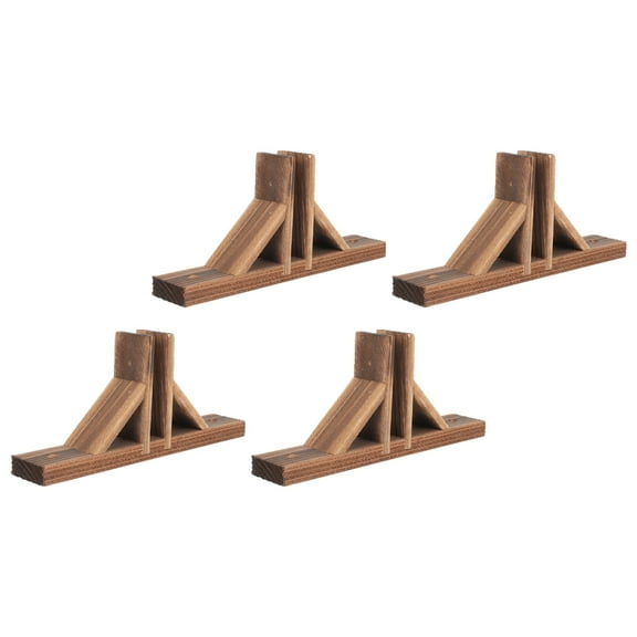 4pcs Garden Fence Bases Lawn Picket Fence Stand Holder Yard Fence Supply for Garden