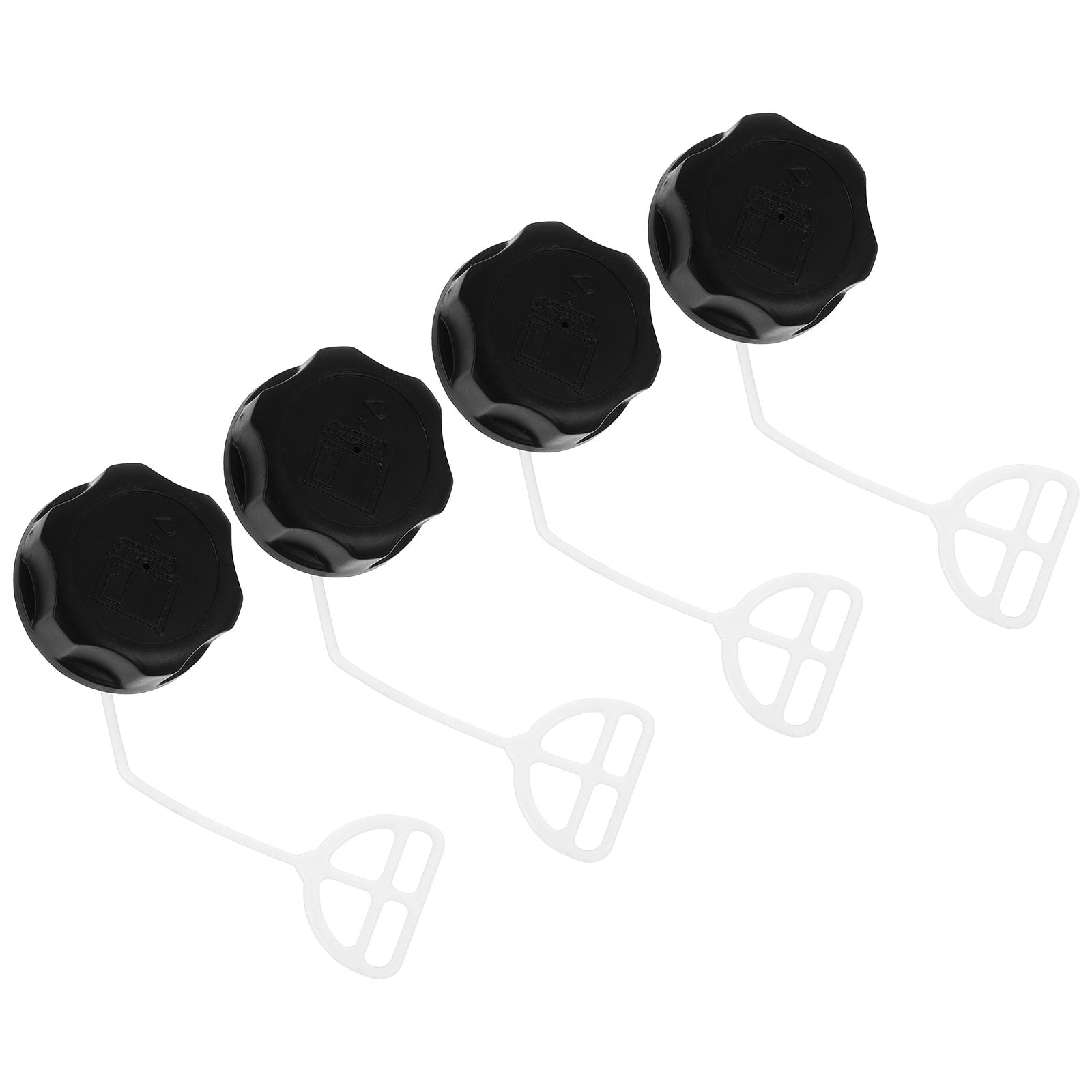 4pcs Gas Can Cap Replacement Fuel Can Cap for Lawn Mower Grass Trimmer
