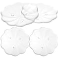 thumbnail image 1 of 4pcs Glass Tea Saucers Glass Costers Glass Tea Cup Mats Tea Set Saucers Glass Saucers, 1 of 7