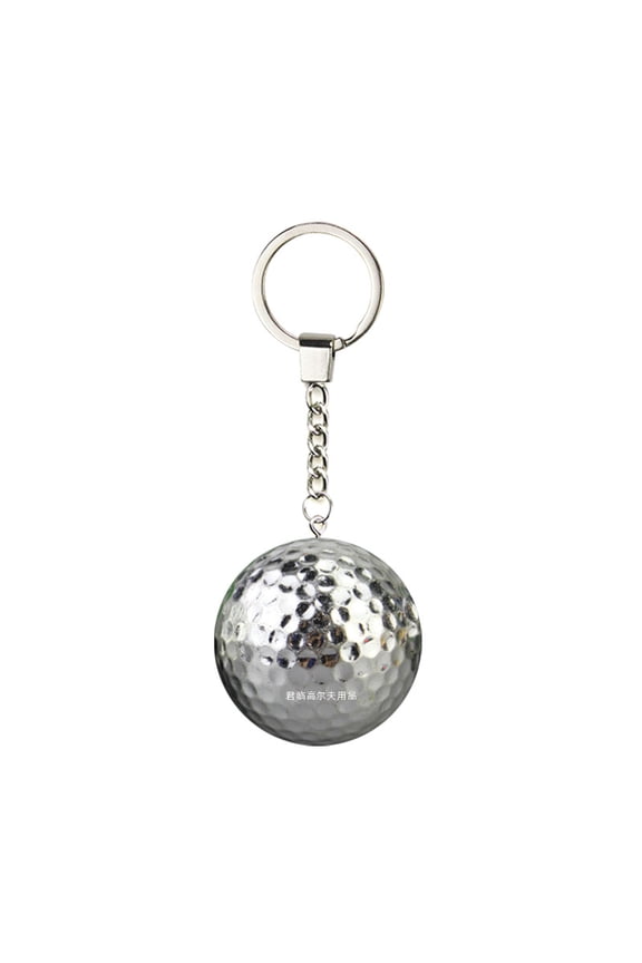 4pcs Golf Ball Pendant Keychain Key Ring Sports Keyring for Handbag Backpack Sports Christmas Birthday Golf Party Favors