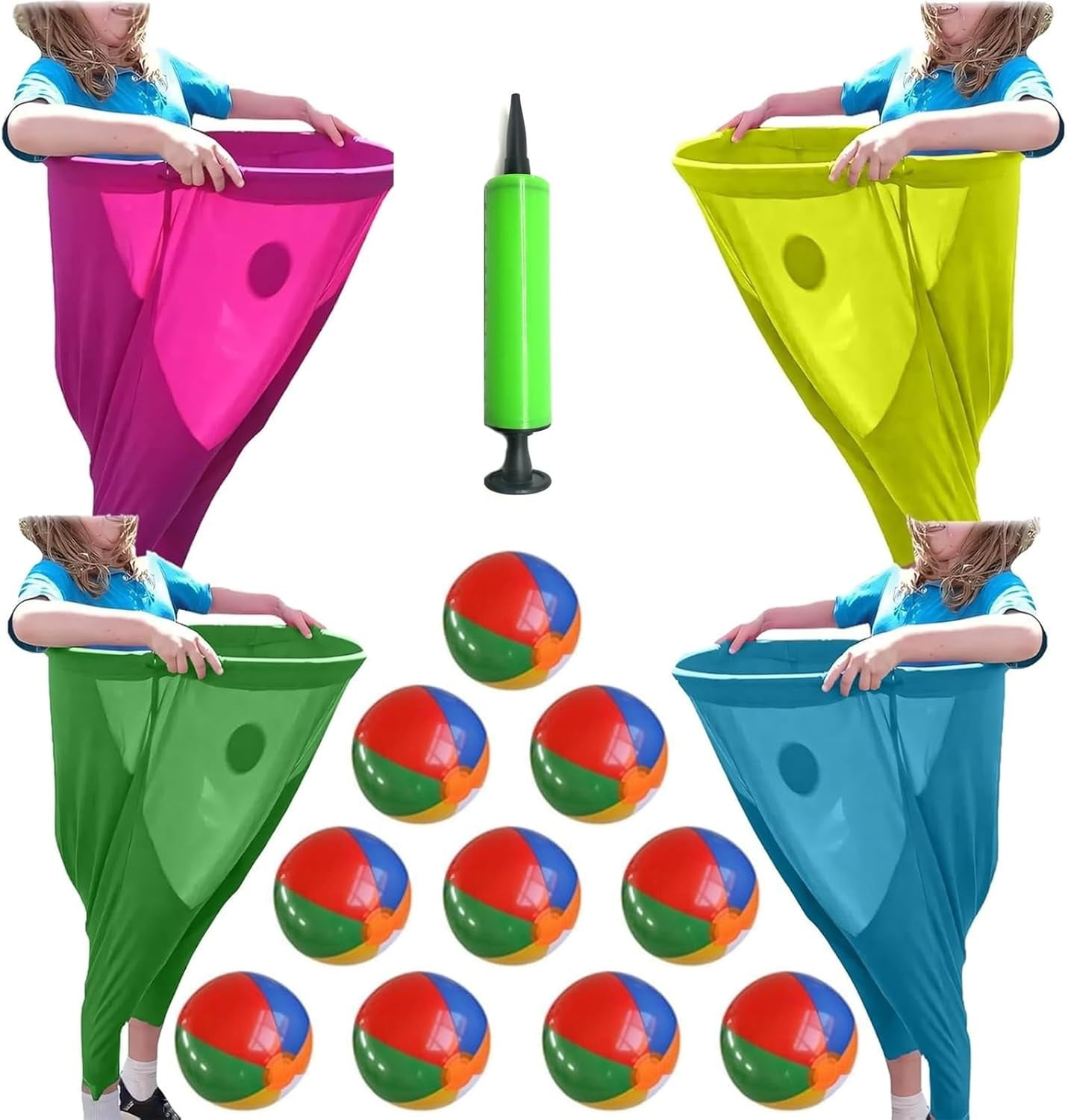 Granny Pants Yard Game Set - 4-tlg Riesen Unterhosen Partyspiel