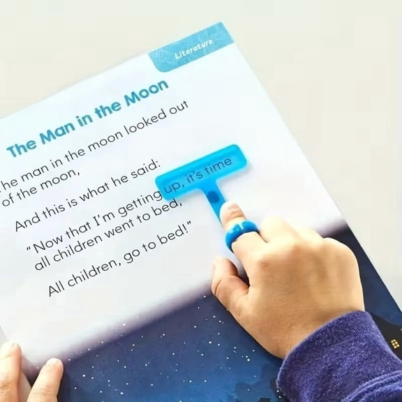 4pcs Guided Reading Strips Set with Ring Clasps  Finger Focus Highlighters for Dyslexia & ADHD  Colorful Reading Trackers for Improved Line Tracking & Comprehension