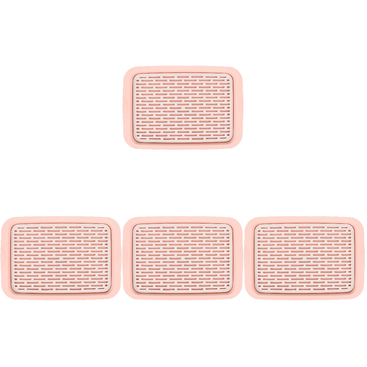 4pcs Guinea Pig Litter Box Bunny Trainer Toilet Bunny Cage Litter Box