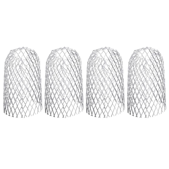 4pcs Gutter Guards Expandable Aluminium Filter Strainer Gutter Downspout Protect