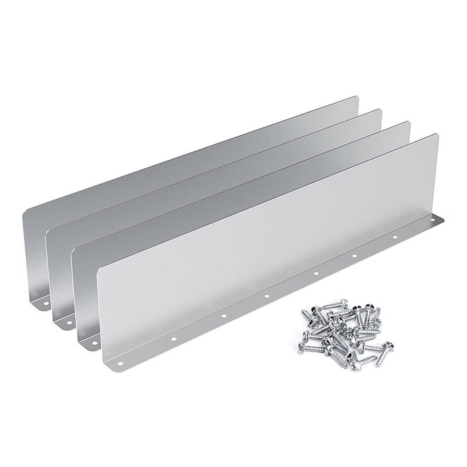 4pcs Gutter Valley Splash Guards Roofing Diverter Rain Diverter Roofing