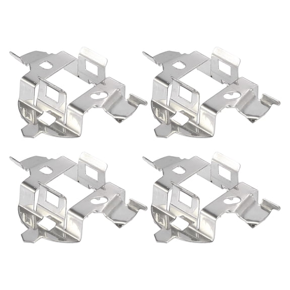 Unique Bargains 4pcs White H7 LED Headlight Bulb Retainer for Volkswagen Sagitar