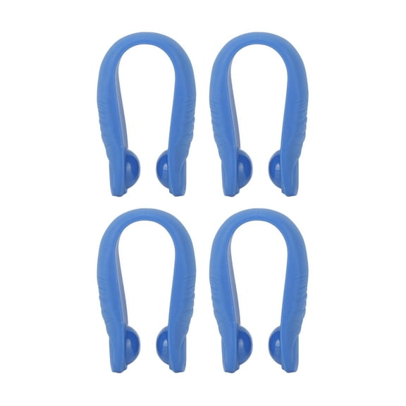 4pcs Hand Pressure Point Clip Stress Reduction Wearable Tension Relief Acupressure Clip Blue