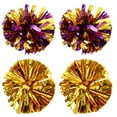 thumbnail image 1 of Luxshiny Cheerleader Poms In Assorted Color For Dance Matches 4Pcs 12.6X8.3In, 1 of 7