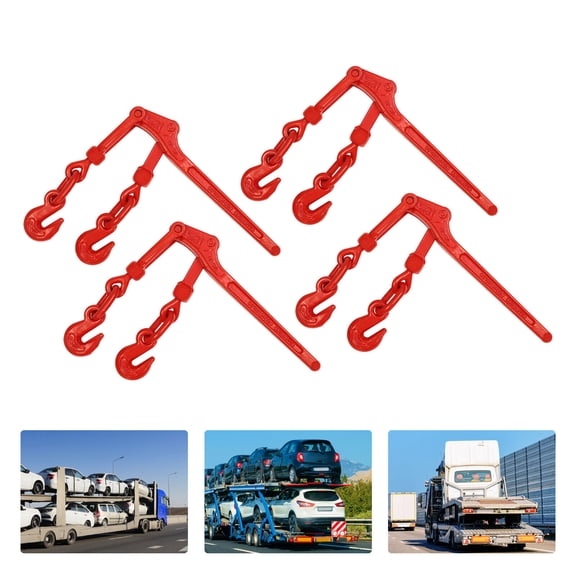 4pcs Heavy Duty Lever Load Binder, Lever Chain Binder, Chain Lever Snap Binder