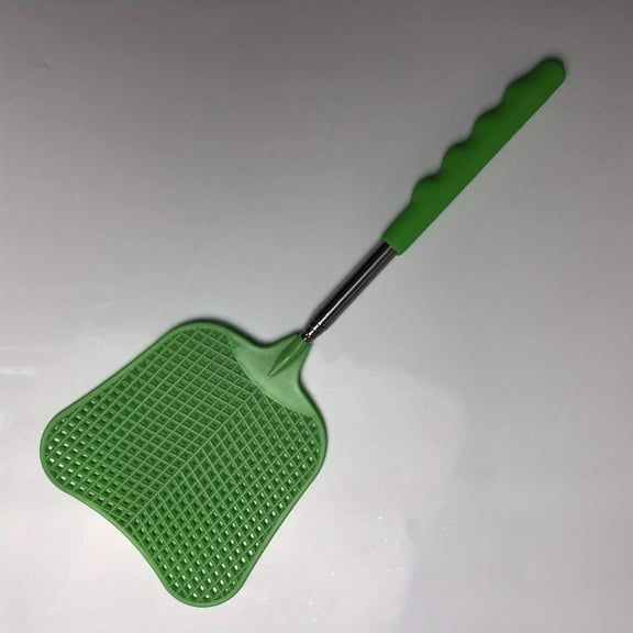 4pcs Heavy-Duty Telescopic Fly Swatter with Extendable Pole - Paddle, Durable Plastic & Stainless Steel Fly Killer Suitable for Indoor/Outdoor/Classroom - Light