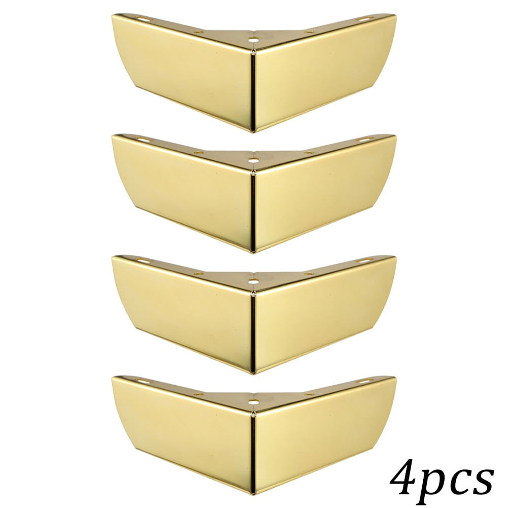 4pcs Heavy Load Bearing Furniture Legs Metal Feet Triangle Sofa