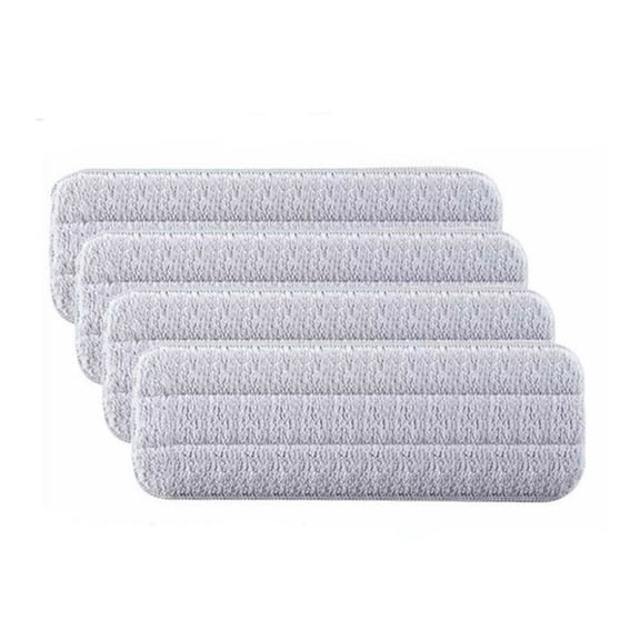 4pcs High Absorbency Mop Cloth for Floor Replacement Cloths for 360 Degree Swivels Sprays Mop