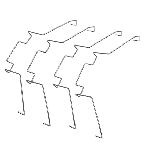 4pcs High-Quality CPU Fan Fixing Clips for 12CM Radiators Durable & Elastic
