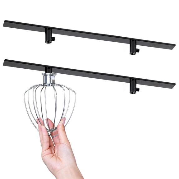 4pcs Hook Organizer for KitchenAid Stand Mixer Attachments - Storage Holder for Dough Hook, Flat Beater, Wire Whip