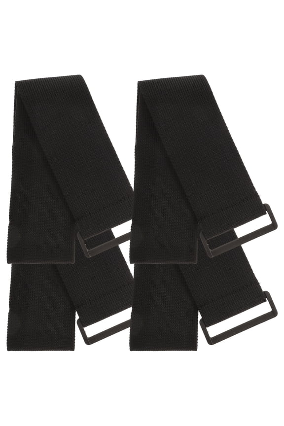4pcs Hook and Loop Strap Elastic Strap Multipurpose Strap Reusable Cinch Strap