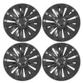 4pcs Hubcaps Wheel Rim Cover Hubcaps Replacement for Tesla Model Y 19in