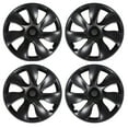 4pcs Hubcaps for 19 Inch Wheels Full Wrap Coverage Hub Cap Replacement