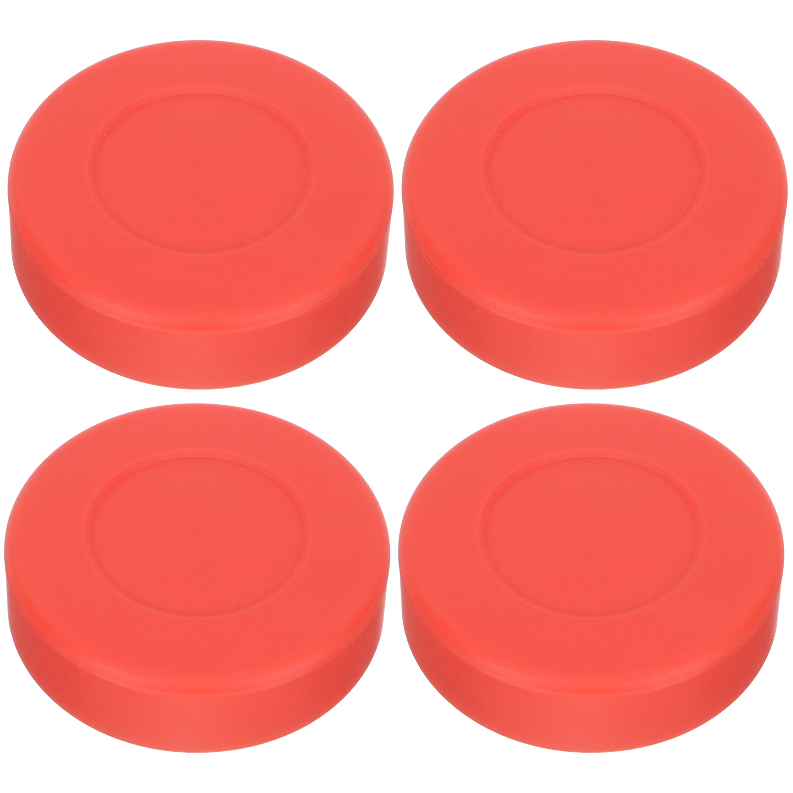 Lot De 4 Rondelles Hockey Sur Glace En Mousse – Entraînement Intérieur, Légères, Résistantes – Pour Pratique Et Cadeaux