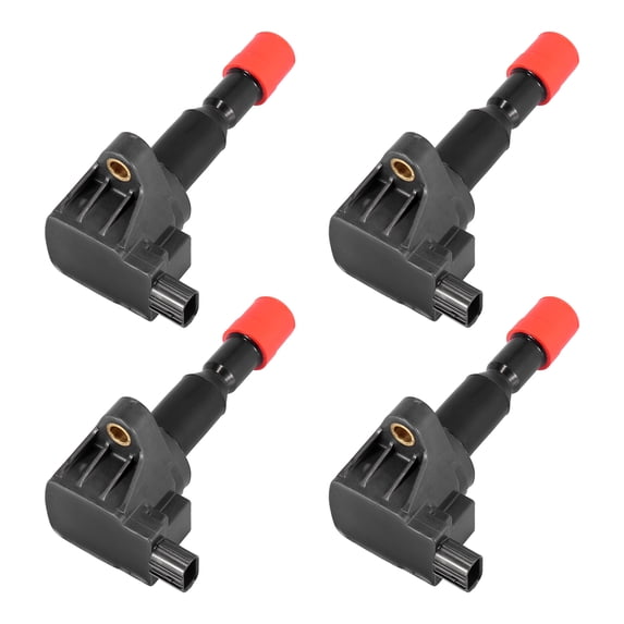 4pcs Ignition Coil Engine Ignition Coil Replacement for Honda Fit 2007-2008 CM11-110