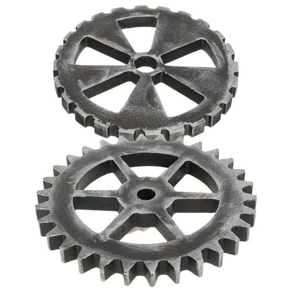 4pcs Industrial Steampunk Style Density Board Gear Wall Decoration Retro Gear Wheel Art Craft Vintage Gear Wall Hanging Decor For Home Bar Cafe Office