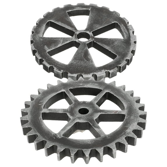 4pcs Industrial Steampunk Style Density Board Gear Wall Decoration Retro Gear Wheel Art Craft Vintage Gear Wall Hanging Decor For Home Bar Cafe Office