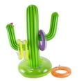 thumbnail image 1 of 4pcs Inflatable Cactus Throwing Rings Game Swimming Pool Hoops Summer Water Beach Party Fun Toys, 1 of 1