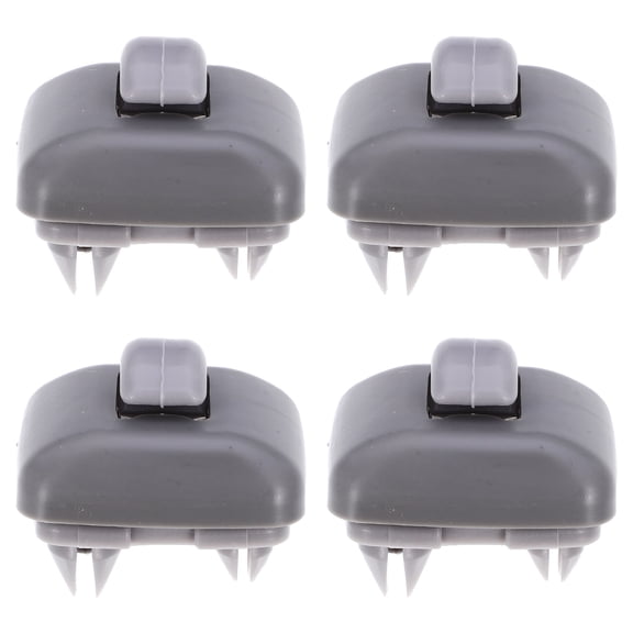 4pcs Interior Sun Visor Hook Sun Visor Buckle Mirror Fixing Bracket Compatible With A5