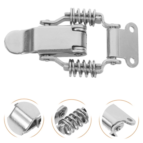 OUNONA Worgeous 4 Pcs Compression Latches Spring Buckle Accessories Set