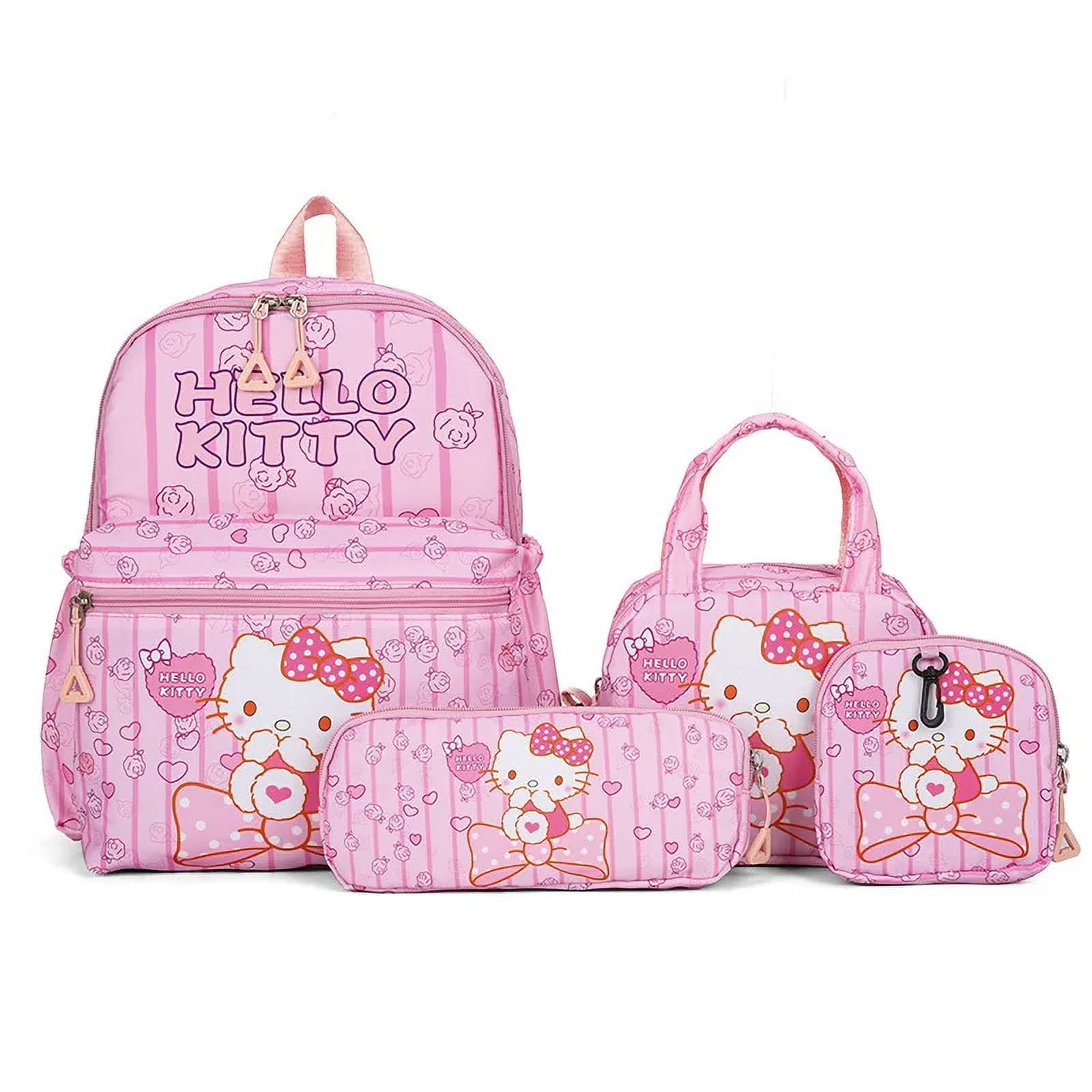 4pcs-Kuromi-Backpack-Pencil-