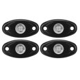 thumbnail image 1 of 4pcs LED Rock Light Fit Offroad Truck UTV ATV SUV RV Under Body Universal Lamp, 1 of 7