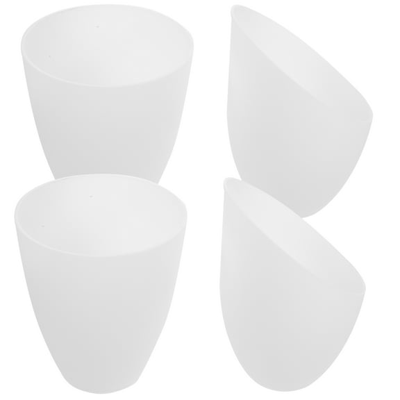 4pcs Lamp Shade for Floor and Desktop Light Cover Plastic Replacements