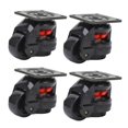 4pcs Level Adjustment Caster GD?60F Heavy Duty Industrial Roller Wheel ...