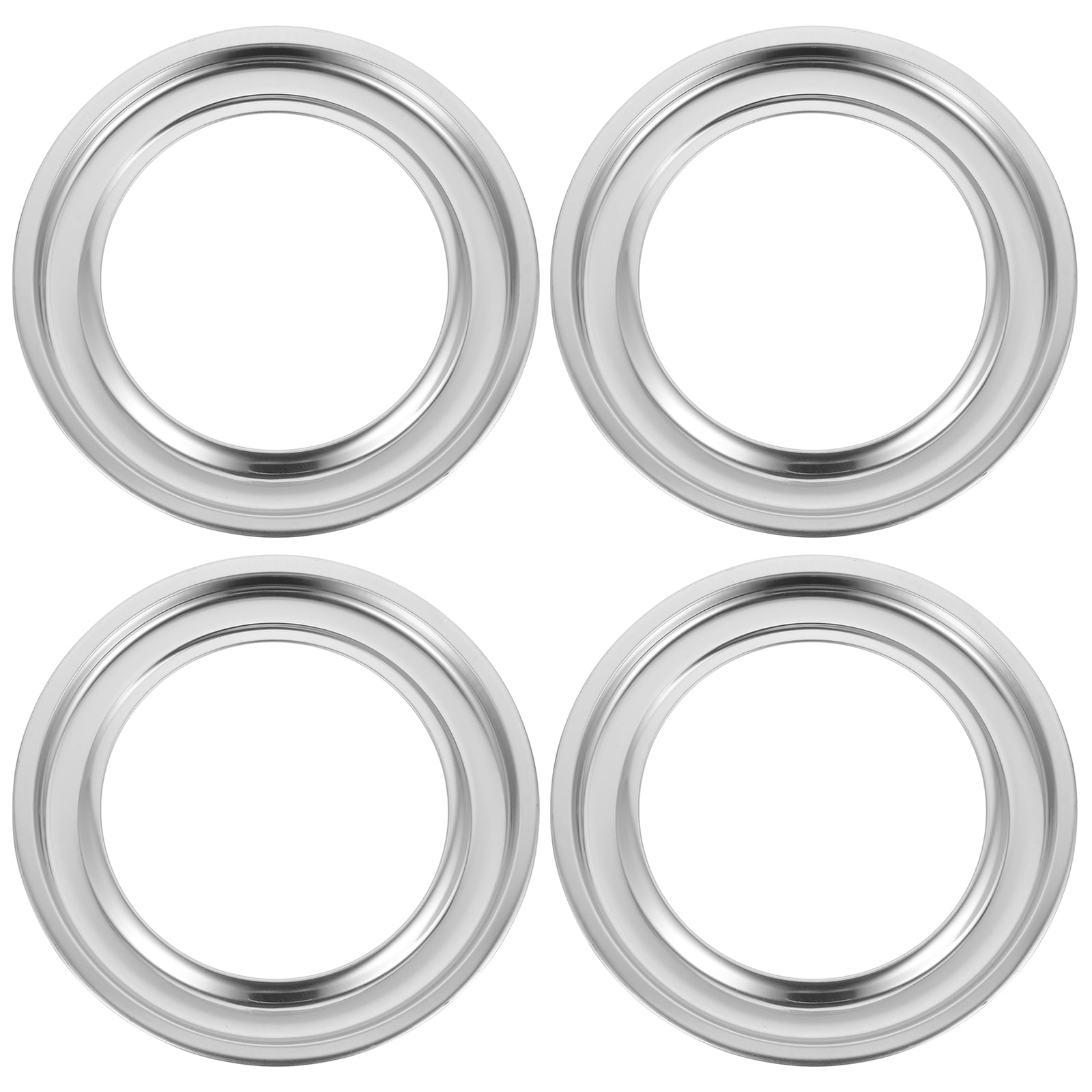 4pcs Liquefied Gas Stove Drip Pans Stainless Steel Embedded Gas Range