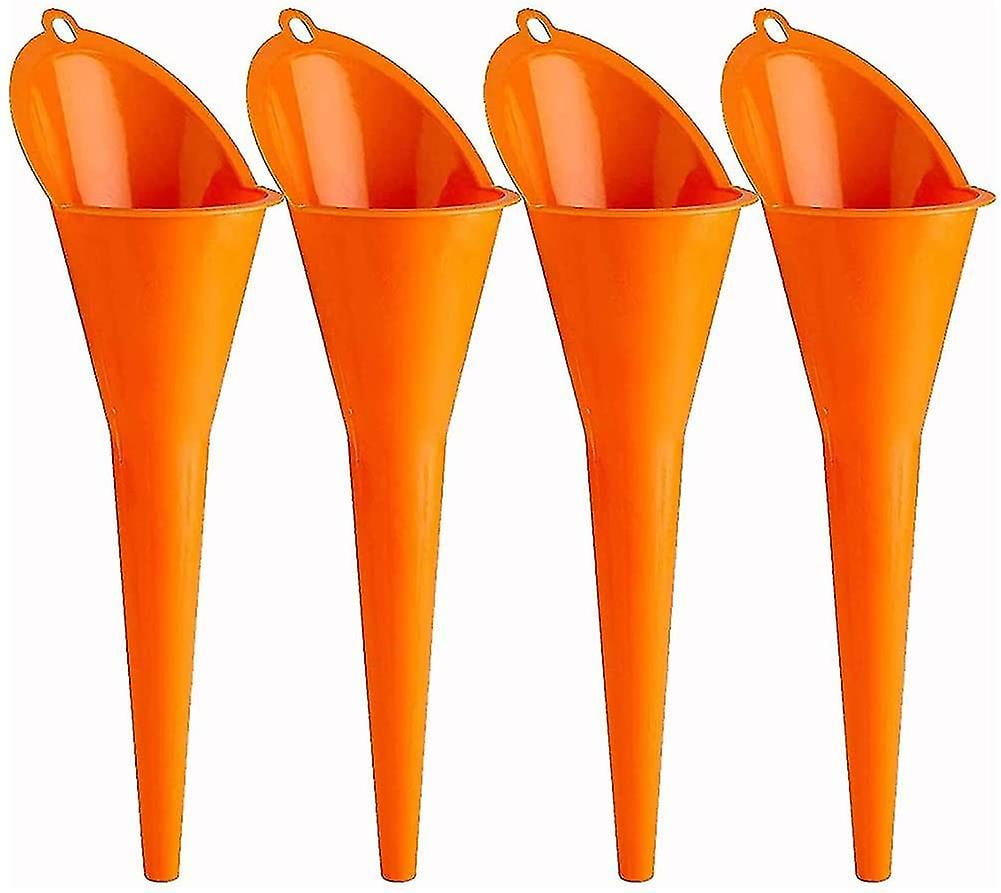 4pcs Long Neck Funnel,mini Filling Funnel For Household Or