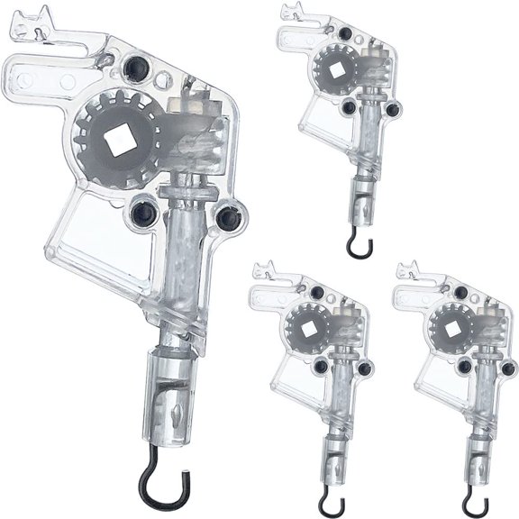 4pcs Low Profile Wand Tilter for 2" Horizontal Blinds Square Gear Compatible
