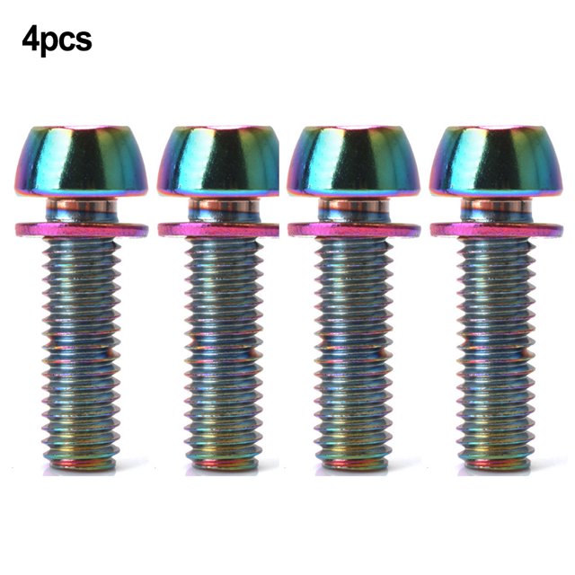 4pcs M5x20mm M6x20mm MTB Bike Bicycle Steering Handlebar Stem Screws
