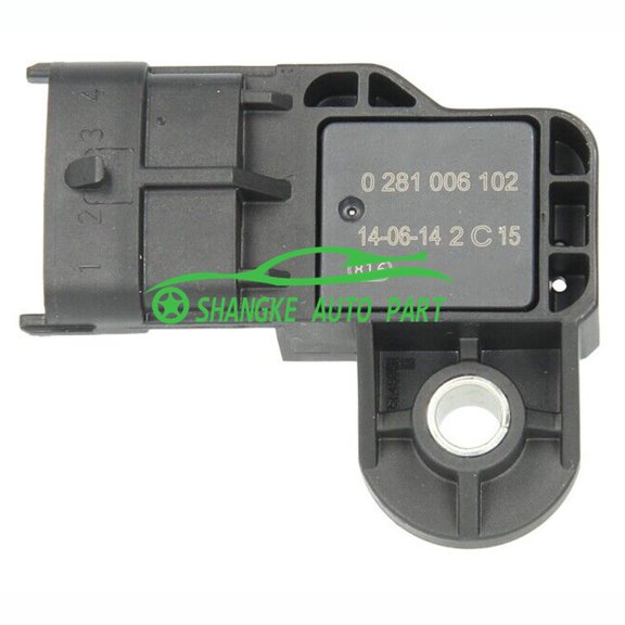 4pcs - MAP Intake Manifold Pressure Sensors, OEM 0281 006 102 0281002576 0281006102 0281002743, Fit for VVOLVO FE FH 12 420 460 FM FL