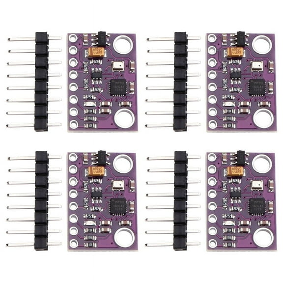 4pcs MPU-9250 MPU9250 BMP280 SPI IIC 10DOF Acceleration Gyroscope Compass 9- Sensor Board Module -91