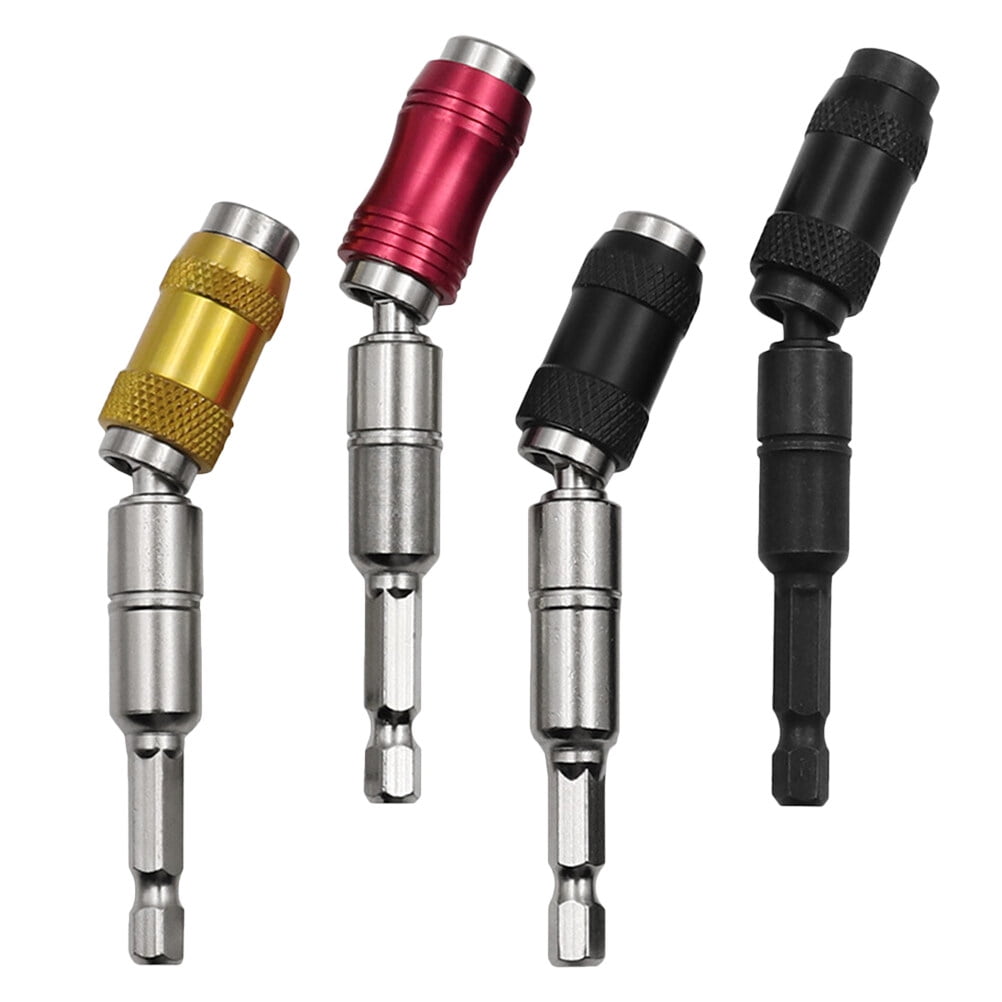 4pcs Pivot Drill Bit Holders Hex Pivoting Bit Holders