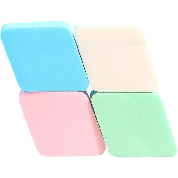 4pcs Makeup Sponge Soft Powder Sponge Natural Delicate Long-lasting Use Beauty Eggs for Concealer Cosmetic